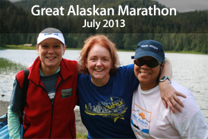 Great Alaskan Marathon, July 2013
